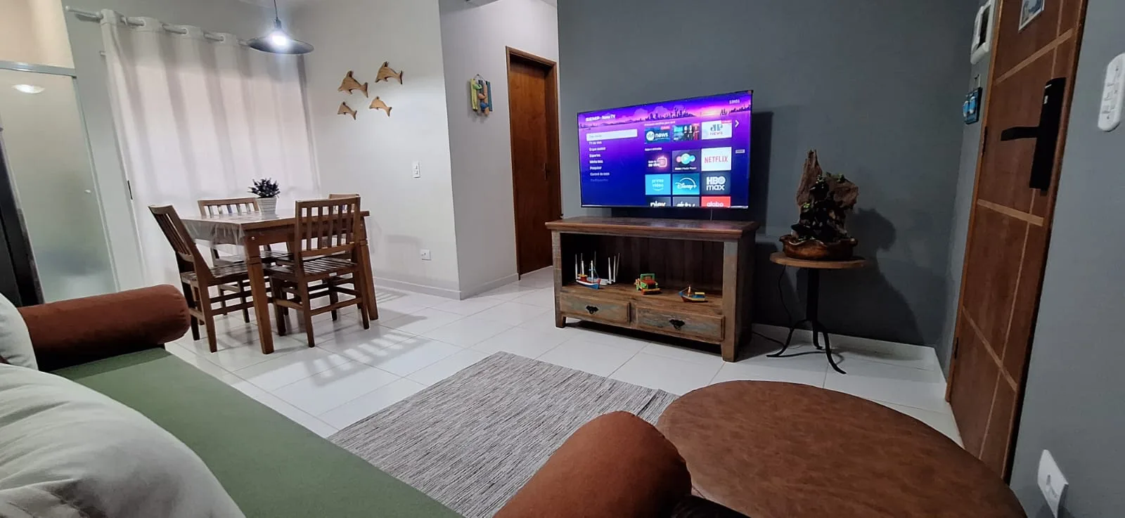 Sala com Smart TV